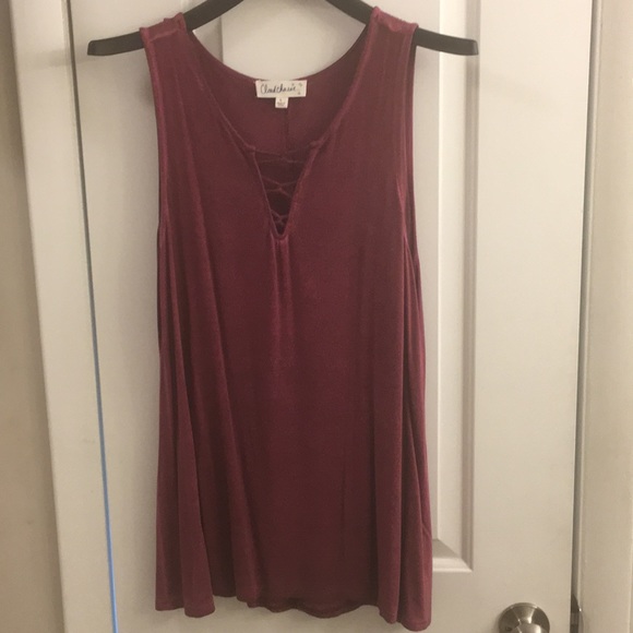 Cloud Chaser maroon/wine deep purple L - Picture 6 of 6